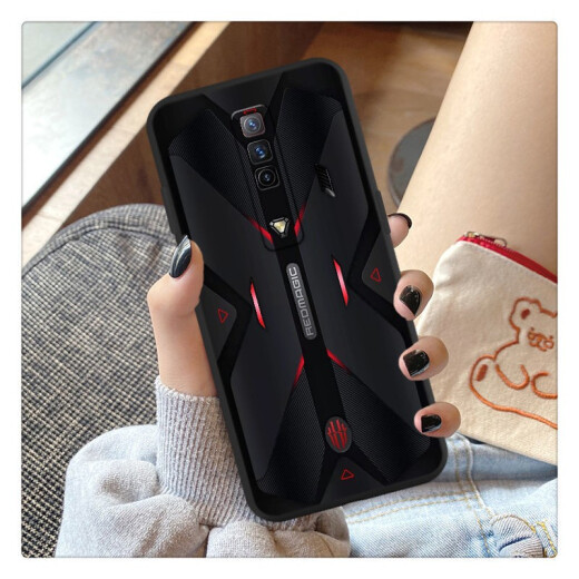 
Usatan is suitable for Nubia Red Devil 7 mobile phone case black technology NX679J men's soft set Tencent Red Devil 7 game e-sports mecha cool AI guest TC Red Devil 7 ring + lanyard