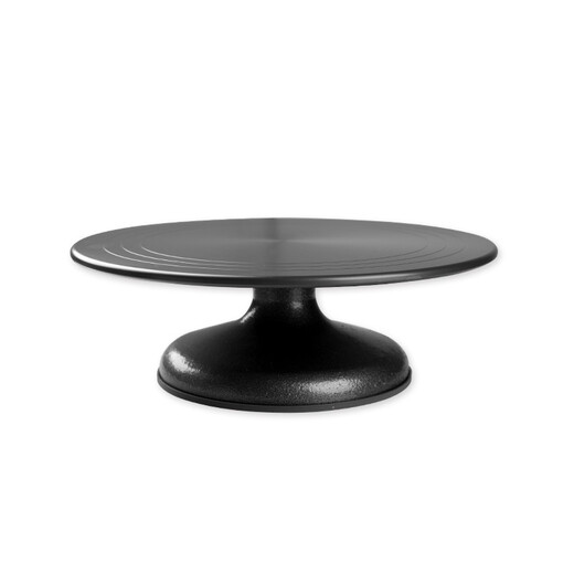 French bakery baking tools hard-coated aluminum alloy turntable cake decorating rotating anti-slip cake turntable decorating turntable