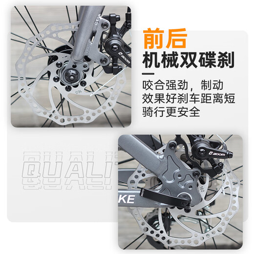 HITO official direct sales German HITO 20/22-inch folding bicycle aluminum alloy 451 wheel retro ultra-light and portable 7-speed starry silver - aluminum alloy + Shimano + double 20 inches x