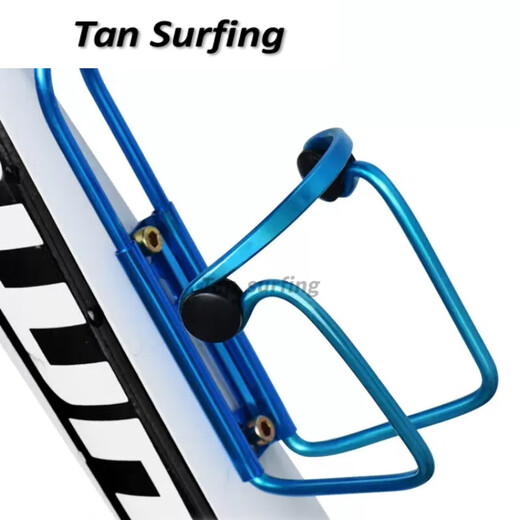 He Jian Gong Bicycle Water Bottle Rack Road Bike Aluminum Alloy Water Bottle Rack Water Cup Rack Universal Cycling Equipment Mountain Bike Accessories Double Bead Black Aluminum Alloy Water Bottle Rack