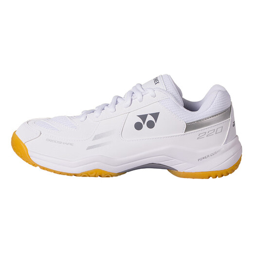 YONEX Yonex badminton shoes wear-resistant, shock-absorbing, non-slip, comfortable, game training SHB220CR silver 38 size