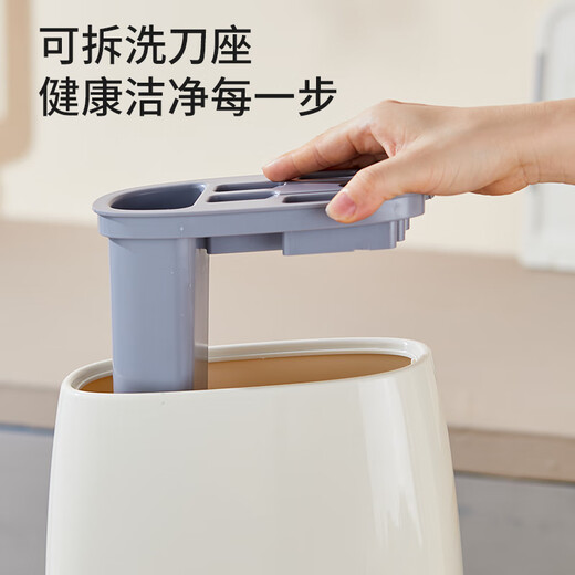 巧媳妇（SMARTWIFE）鲸潮六件刀具套装 7铬钼钒钢 厨房家用砍骨刀切肉切片刀菜刀组合