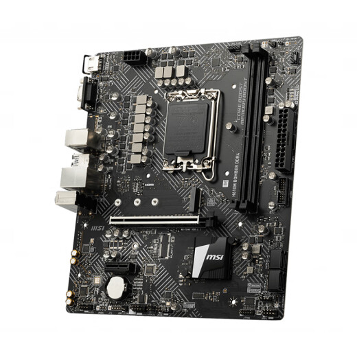 微星MSI B660M B760M Z790 B660迫击炮Mortar爆破弹WiFi Z690刀锋钛台式电脑主板电竞游戏主板 微星 H610M BOMBER D4 爆破弹