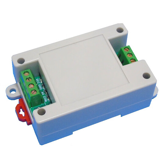 Detection sound sensor audio headphone input control relay switch module 51224V with shell DC12V