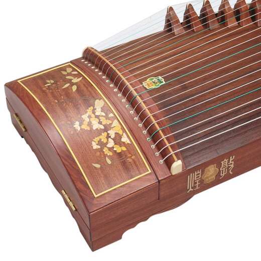 Brand Dunhuang Guzheng 694KK Serie Banana Window Night Speech Performance Calificado Guzheng Shanghai National Musical Instrument Factory 7694rr Yi Curtain Youmeng (conjunto completo de accesorios)