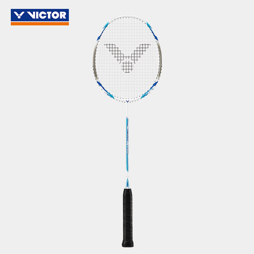 
VICTOR badminton racket single shot, full carbon beginner comprehensive racket MX-7000N A white-4U threaded