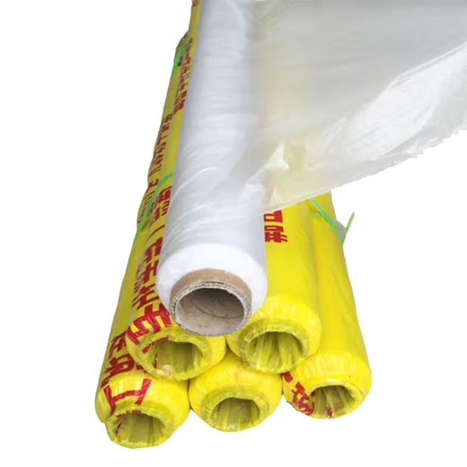 Junmo Engineering Membrane Concrete Curing Membrane Construction Site Special Membrane Plastic Film Protective Mulch Curing Film 1 meter wide 100 meters long/roll