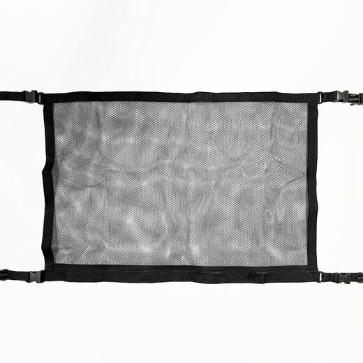 
Car net bag storage bag Car storage net bag Car interior supplies collection Self-driving tour large storage elastic storage net bag Roof storage storage net STWIN upgraded roof net bag red