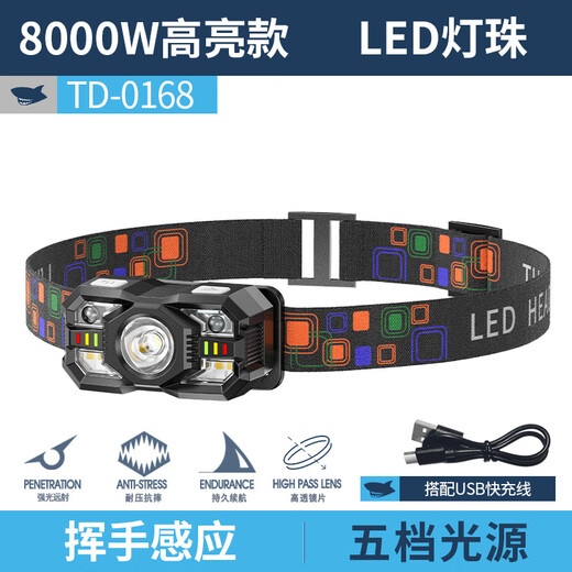 Il jiangong jiangong importés phares japon original sort light 6 lithium batterie super brillant gros phares japon 16 cœurs phares auto-aqueux 9900W avec induction de mise à niveau de la machine de veille 3