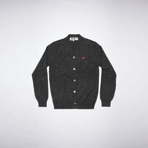 Comme des garcons spiel CDG Kawakubo Rei stickte Mini Liebe Wolle Strickjacken Stricker Pullover Männer und Frauen Mantel Ehepaar Männer Schwarz Mini Herz L (175) Männer