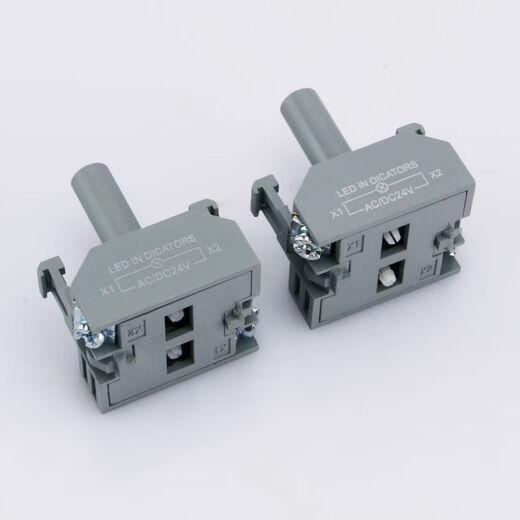 LA38 button switch lamp holder high brightness LED light red green yellow blue white DC12V/24/AC220V button accessories green voltage remarks