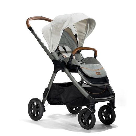 JOIE baby stroller two-way push high view foldable large tire trolley Finiti light beige (dining chair/crib)