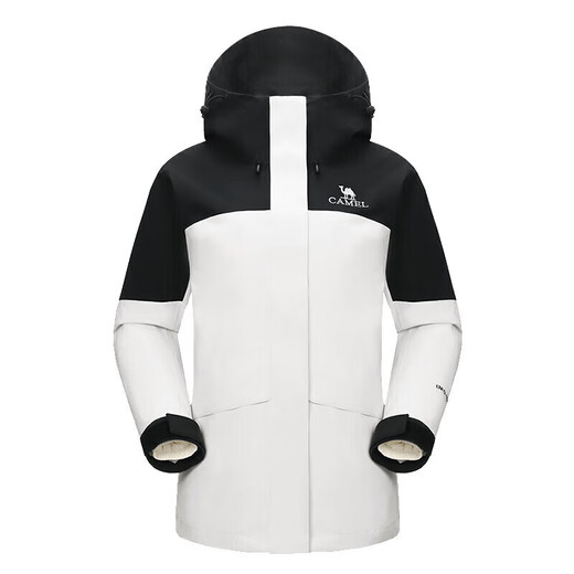 Camel (CAMEL) three-proof down jacket three-in-one oil-proof and waterproof lightweight ski jacket for women [鄚burn] A23CA3a1098