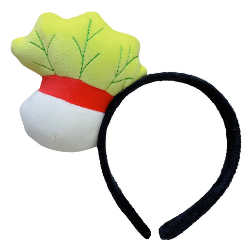 Mixin Cute Fruit Hairpin Vegetable Hairband Funny Headband Super Cute Sweet Photo Live Broadcast Eye-catching Headband Washing Face and Hair Cave Radish