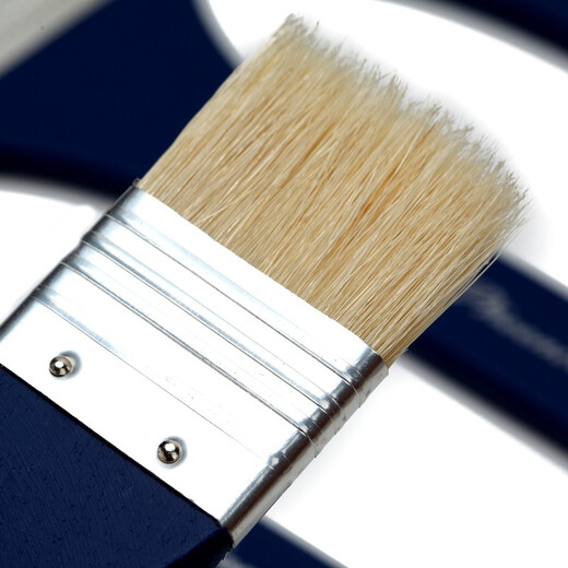 Material de pintura Phoenix Cepillo de aceite 724 Cabello de cerdo yubio Pole largo Acrílico Pintor de aceite Pincelado Pincelado Pincelado Ciela de alta calidad Sombreado Pincelado Oil pintura Pincel 1##