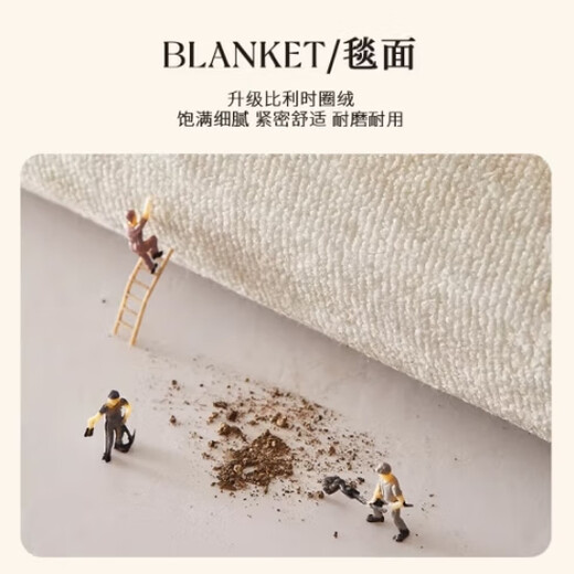 Yinshang American bedroom carpet, master bedroom window sill, light luxury and high-end carpet, household anti-fall and anti-slip living room strip blanket, let flowers become flowers, Belgian velvet carpet 60*180cm, high-end carpet surface