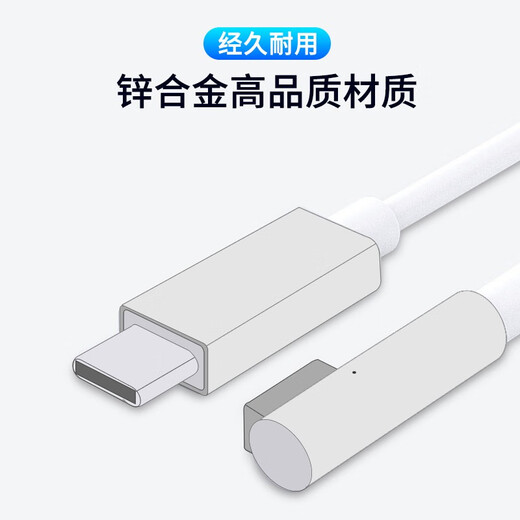 Sufa Typ-C zu Magsafe Original Apple Laptop Ladekabel Ladekabel Magnetische Saugpd schnelles Laden L Kopf Old Netz A1278/A1181/A1184