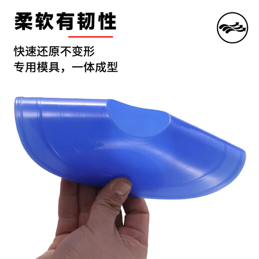 LIVEX logo disc, foot tennis boxing, physical fitness roller skating, track and field training equipment, sports equipment, 10 packs
