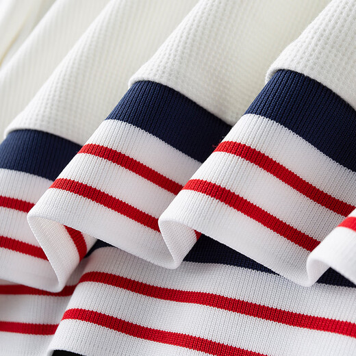 Prideme Design Sense Nische Herbst Dünne High-End European Casual White Polo Shirt Herren-Langärmelte schlank