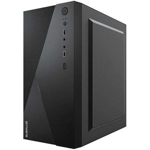 BUBALUS Cowboy K+ Strong 300 W M-ATX Business Office elektromechanischer Anzug/Desktop-Host-Computergehäuse, Netzteil, Heimanzug/Grafikkartenlängenbegrenzung 275 mm/unterstützt Backline)