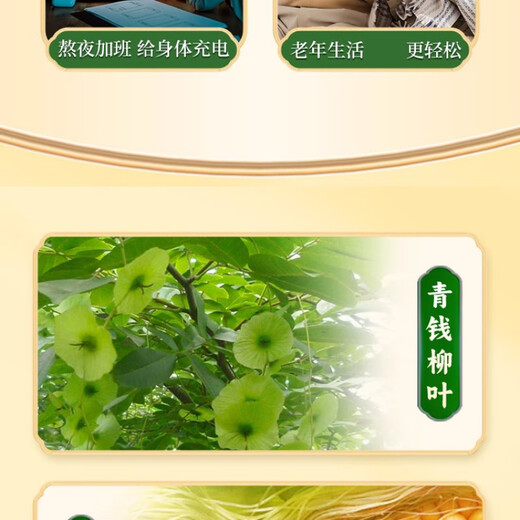 【官方药房店旗舰】南京同仁堂青钱柳玉米须桑叶茶牛蒡葛根决明子中老年养生茶包正品 5盒【周期效果巩固装】多数人选择