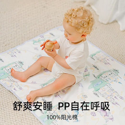 Manxi (Emxee). Baby waschbarer Urinabscheider -Pad Neugeborenes Baby Kind Große Tante Menstruationspflege Pflegematten Alice Forest 70*90 cm