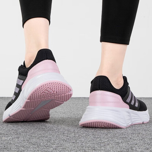 
Adidas casual shoes women's shoes 2025 new summer sports shoes mesh breathable light shock-absorbing running shoes ID7372 ID7372 black 37