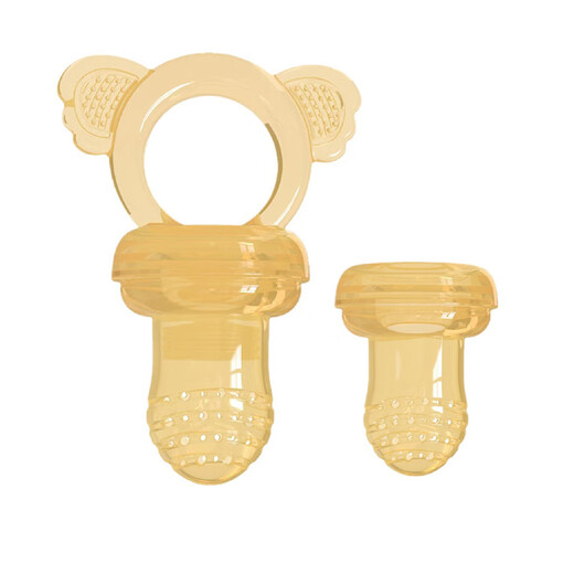 Audemars Piguet Fruit and Vegetable Bite Baby Fruit Fruit Soothing Teether for babies over 6 months old, Koala S+L size bite bag set, 2 pieces