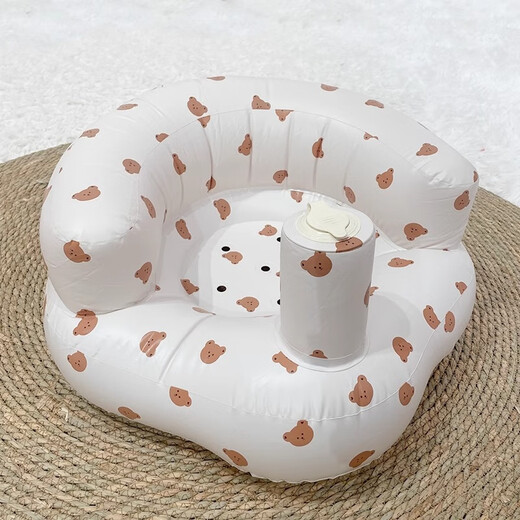 Murcia baby learning chair baby training artifact anti-fall sitting chair dining chair children's inflatable pillow sofa practice learning seat