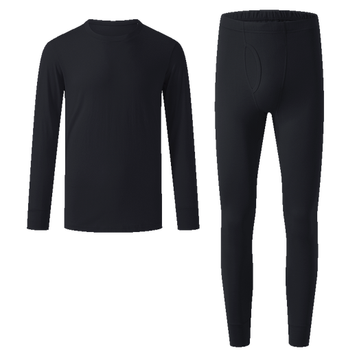 JD.com [New Long Cotton] Xinjiang Pure Cotton Herren Thermal Unterwäsche Herbstherbstkleidung und Herbsthose Herren -Set Black Men 2xl