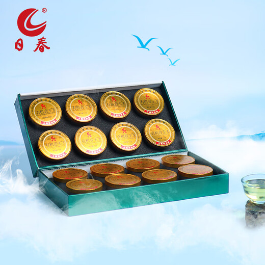 Richun tea leaves are fragrant Tieguanyin [Nitrogen-filled youji sound king] Oolong tea gift box 120g