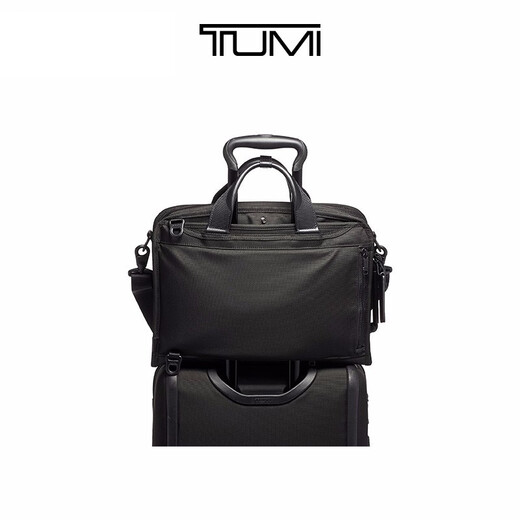 Tumi / tuming alpha 3 masque à maltructeur de commulation de sacs à bandoulière sac à dos sac à dos noir noir / 02603182d3 sac moyen