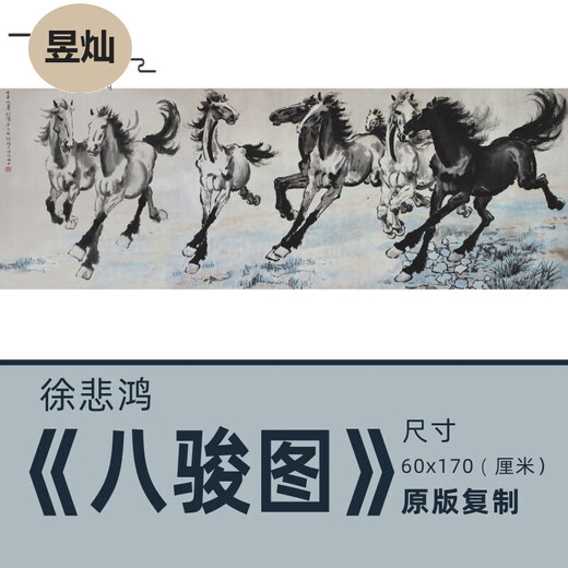 Meng Yier Xu Beihong's Galloping Horses Xu Beihong's 