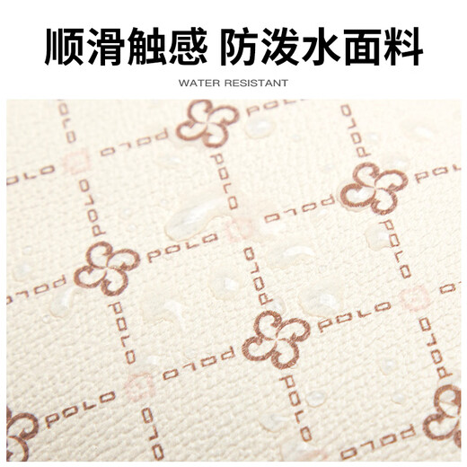 POLO clutch bag women's handbag large capacity printed double-layer handbag versatile wallet coin wallet birthday gift