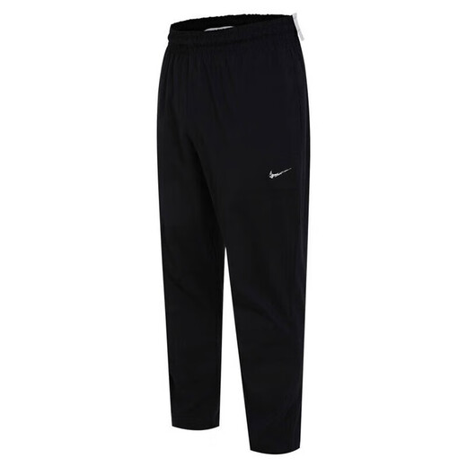 
NIKE Nike Pants Men's Pants Autumn and Winter New Sport Pants Ins Trendy Knitted Pants Loose Straight Comfortable Leisure Pants Woven Elastic Fabric FQ6995-010 Zip Design L (175/80A)
