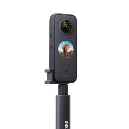 Insta360 X3 Panoramic Camera Original Accessories Audio Adapter Flash Companion Adhesive Protective Mirror Multi-Function Expansion Frame Fully Invisible Diving Shell X3/X2 Selfie Stick Special Cold Shoe Original Accessories