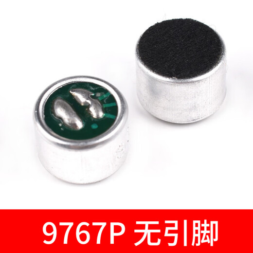 Micrófono Electret SG Capacitive SG 6050p/9767p con PIN micrófono Pickup 52DB 4015 con plomo