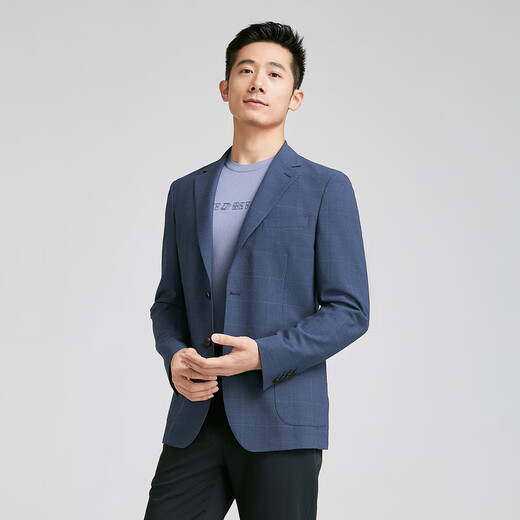 雅戈尔（YOUNGOR）西服男士春夏休闲西服商场同款 藏青 M 170/92A