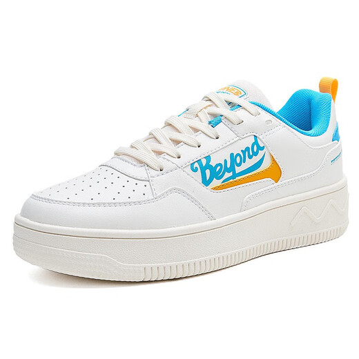 
361 Air Force No. 1 361 women's board shoes sneakers summer white shoes low top breathable board shoes casual shoes women's shoes feather white/current blue-6623 37