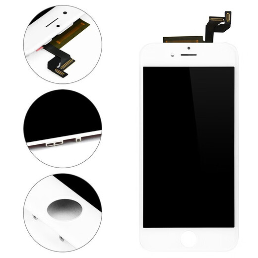 元里方苹果6屏幕总成适用iphone7 8 6p 6s plus x手机触摸外屏液晶显示屏安装 苹果6s屏幕总成【白色】 带配件（已测试）