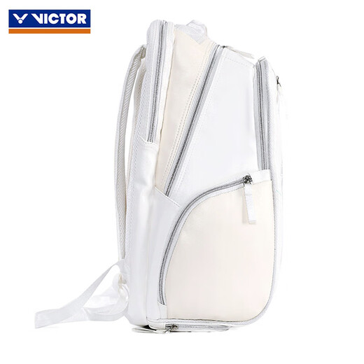 
Victor Victor New Badminton Bag Large Capacity Backpack Independent Shoe Cluster Badminton Racket Pack Sports Backpack BR7009 BR7009 White