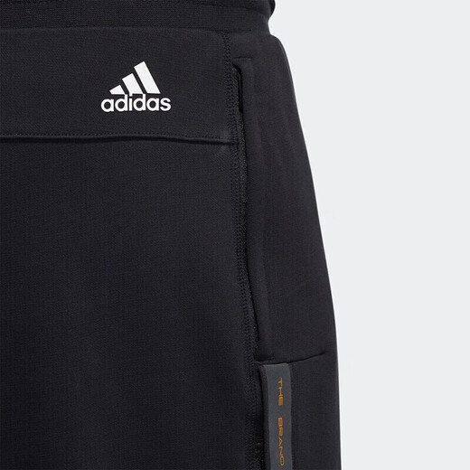 阿迪达斯（adidas）官方男裤子 新款运动裤全棉舒适透气休闲裤跑步训练时尚直筒长裤 HE9894 S