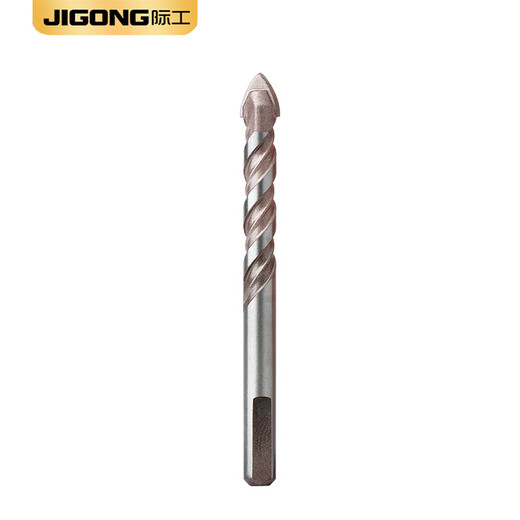 JIENG tile drill multi-functional ceramic glass concrete cement wall hand drill triangle rotor 1 piece 14mm