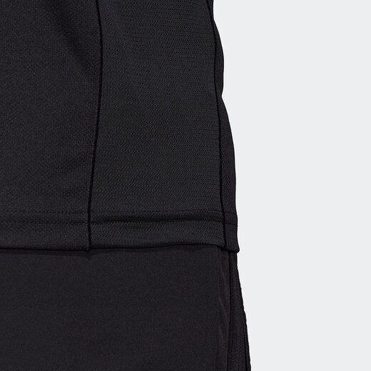 阿迪达斯（adidas） 短袖T恤男款速干衣训练比赛运动服吸汗透气网球羽毛球服FT9720 黑色FT9720 S