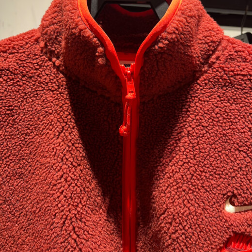 耐克（NIKE）外套男装春秋季新款运动服摇粒绒保暖立领男士夹克FZ6194-126 FZ6194-677红色 XL