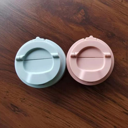 适用于乐扣水杯盖遇见元气保温杯盖子配件LHC3249/3271咖啡杯弹跳 粉色盖子