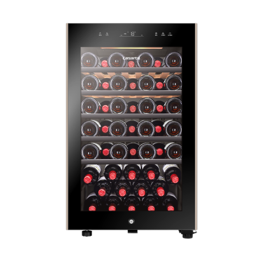 Casarte (Casarte) special ticket + can hold about 49 bottles Casarte (Casarte) villa president's office home red wine cabinet ice bar constant temperature shock-proof cigar tea preservation refrigerator new product 118 liters door direction adjustable left and right