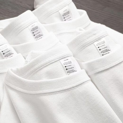 T-shirt à manches courtes lourdes à trois broches 260 g