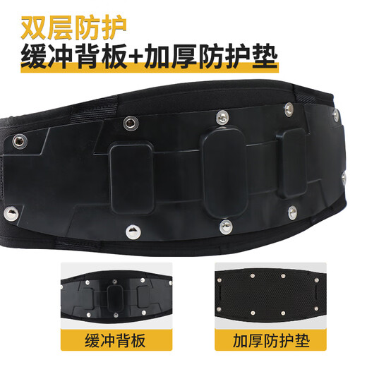 Gorm wind power safety belt five-point high-altitude safety rope national standard GM3648 double hook buffer bag 1.8 meters