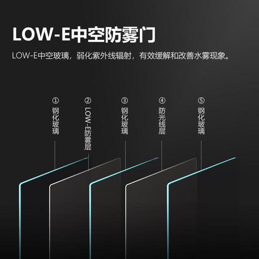 Jointtek variable frequency constant temperature embedded wine cabinet constant temperature and humidity air-cooled frost-free compressor wine cabinet home living room refrigerated cabinet vertical tea preservation cabinet 1.79m variable frequency / first-level energy efficiency / double door split / black 325L